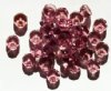 25 4x8mm Faceted Amethyst Rondelle Beads